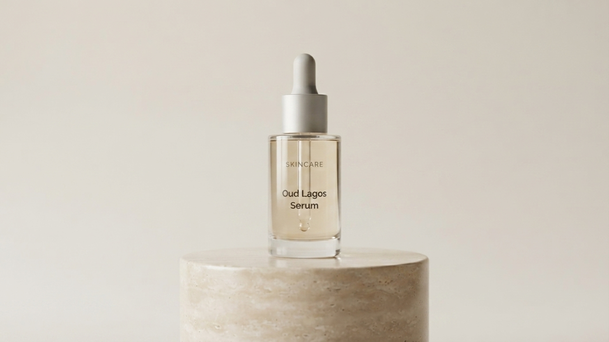 Oud Lagos Serum dropper bottle